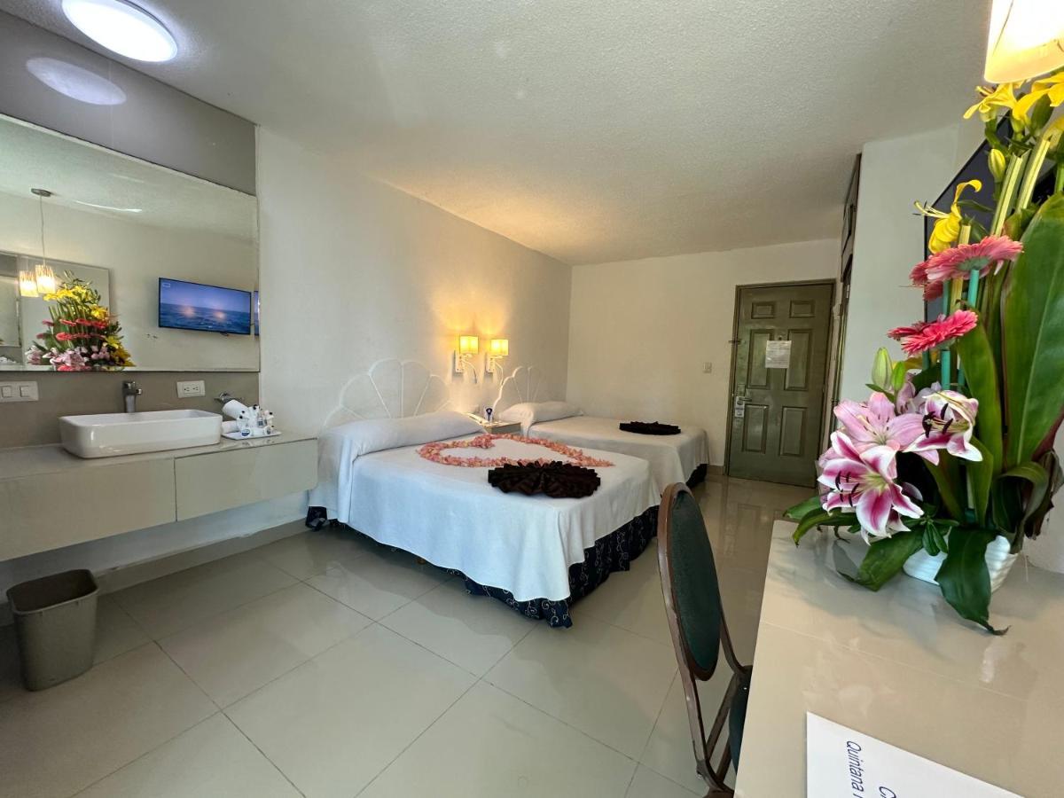 Hotel Plaza Caribe Cancún Exteriör bild